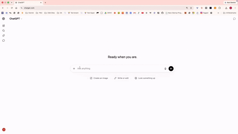Sanitized Ai catching and redacting sensitive data in a live AI prompt